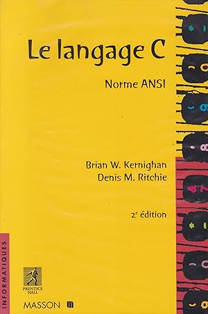 Immagine del venditore per Le langage C - Norme ANSI venduto da Pare Yannick