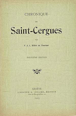 Chronique de Saint-Cergues