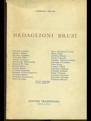 Bild des Verkufers fr Medaglioni bruzi' zum Verkauf von Librodifaccia