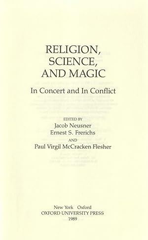Imagen del vendedor de Religion, Science, and Magic: In Concert and in Conflict a la venta por Redux Books
