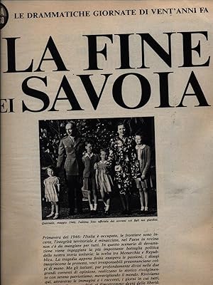 Seller image for La fine dei Savoia - Il processo di Norimberga for sale by Librodifaccia