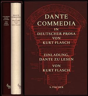 Bild des Verkäufers für Commedia. Band 1: Commedia in deutscher Prosa. Band 2: Einladung, Dante zu lesen. Von Kurt Flasch. 2 Bände (komplett). zum Verkauf von Antiquariat Lenzen