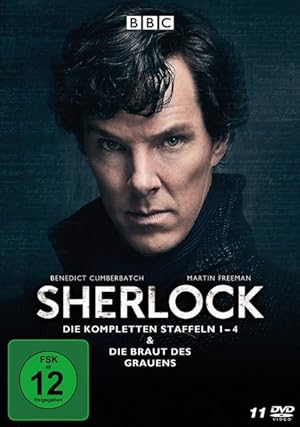 Seller image for Sherlock - Die komplette Serie. Staffel.1-4, 11 DVD for sale by moluna