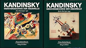 Seller image for Kandinsky. Werkverzeichnis der Aquarelle. 2 Bnde (komplett). Band 1: 1900 - 1921. Band 2: 1922 - 1944. Vivian Endicott Barnett. bersetzung aus dem Englischen von Ingrid Hacker-Klier. for sale by Antiquariat Lenzen