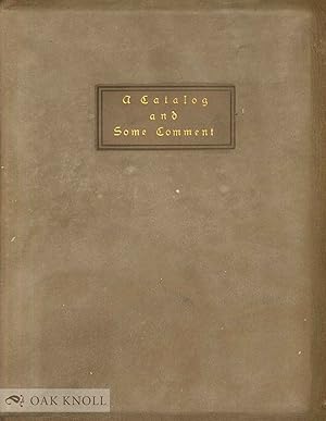 ROYCROFT BOOKS, A CATALOG AND SOME COMMENT CONCERNING THE SHOP AND WORKERS AT EAST AURORA, N.Y.|THE