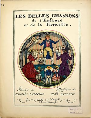 Bild des Verkufers fr Les Belles Chansons de l'Enfance et de la Famille. 14. Souvenez-vous. zum Verkauf von Librairie Galle Cambon