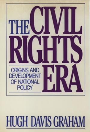 Bild des Verkufers fr Civil Rights Era : Origins and Development of National Policy, 1960-1972 zum Verkauf von GreatBookPrices