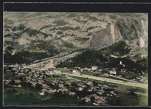 Bild des Verkufers fr Ansichtskarte Innertkirchen, Grimsel Route, Ortsansicht zum Verkauf von Bartko-Reher