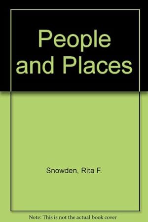 Seller image for People and Places for sale by WeBuyBooks