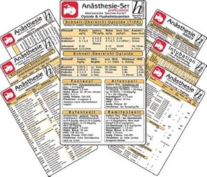 Bild des Verkufers fr Ansthesie Karten-Set -professional- ( 7er-Set ) - Medizinische Taschen-Karte zum Verkauf von Rheinberg-Buch Andreas Meier eK
