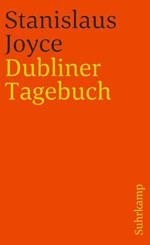 Bild des Verkufers fr Das Dubliner Tagebuch des Stanislaus Joyce (suhrkamp taschenbuch) zum Verkauf von Rheinberg-Buch Andreas Meier eK