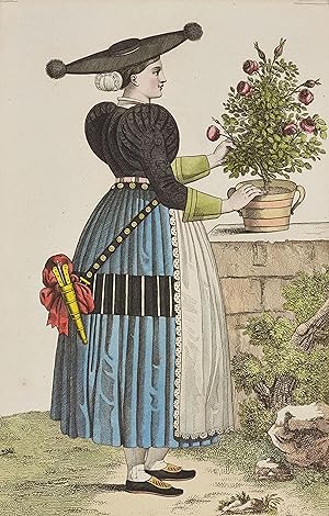 costumes des femmes de Hambourg (reproduction)