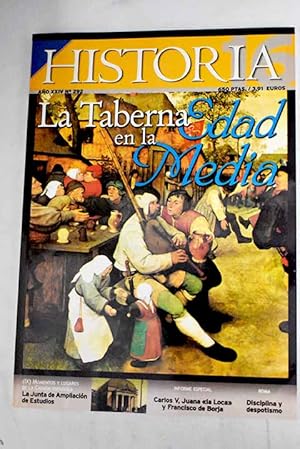 Imagen del vendedor de Historia 16, Ao 2000, n 292:: Tabernas y taberneros en el Reino de Granada; Momentos y lugares de la ciencia espaola siglos XVI-XX: La Junta de Ampliacin de Estudios; Carlos V, Juana La Loca y Francisco de Borja; Disciplina y Despotismo en la Antigua Roma; Cuba, entre los primeros pases del mundo que utilizaron los buques de vapor en la navegacin de Cabotaje; 24 aos esperando el Referndum que impide Marruecos: La Repblica rabe Saharaui Democrtica; Los orgenes de la Fotografa en Madrid; Ea de Queirs: La prosa Portuguesa entre la verdad desnuda y la fantasa; La genialidad de un mediocre a la venta por Alcan Libros