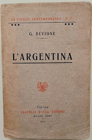 Imagen del vendedor de L'Argentina a la venta por Invito alla Lettura