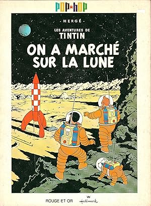 Affiche Tintin Objectif Lune – Montréal Images