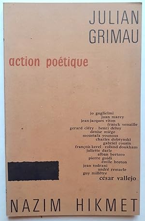 Action poétique n°21, troisième trimestre 1963.