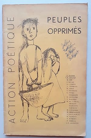 Seller image for Action potique n5, juin 1956 : Peuples opprims. for sale by Le Livre  Venir