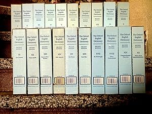 Seller image for The Oxford English Dictionary (20 Volume Set) (Vols 1-20) for sale by Superbbooks
