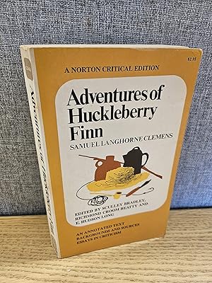 Seller image for Adventures of Huckleberry Finn. An Annotated Text. Backgrounds and Sources. Essays in Criticism. (Norton Critical Editions) for sale by HGG Books