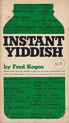 Seller image for Instant Yiddish for sale by Robinson Street Books, IOBA