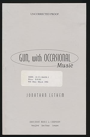 Seller image for Gun, With Occasional Music uncorrected proof for sale by DreamHaven Books