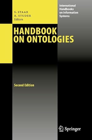 Image du vendeur pour Handbook on Ontologies mis en vente par BuchWeltWeit Ludwig Meier e.K.