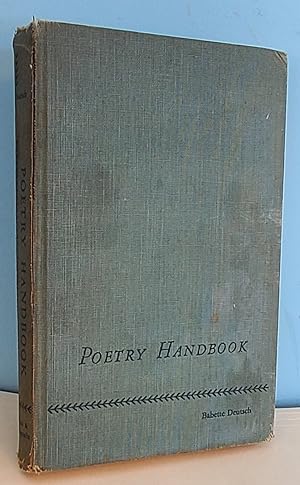 Seller image for Poetry Handbook: A Dictionary of Terms for sale by Berthoff Books