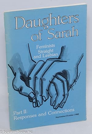 Seller image for Daughters of Sarah: Vol. 14, No. 5, September/October 1988; Feminists Straight and Lesbian Party 2: Responses and Connections for sale by Bolerium Books Inc.