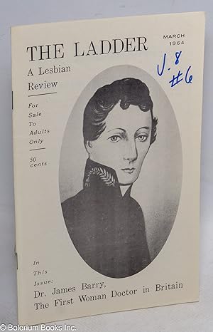 Imagen del vendedor de The Ladder: a lesbian review; vol. 8, #6, March 1964 a la venta por Bolerium Books Inc.