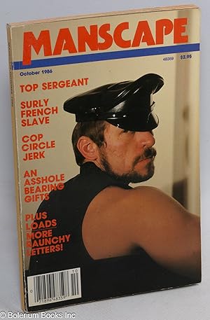 Imagen del vendedor de Manscape: vol. 2, #4, October 1986 a la venta por Bolerium Books Inc.