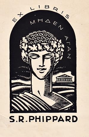 Bild des Verk�ufers f�r "S.R. Phippard" - Exlibris ex-libris Ex Libris Australien Australia bookplate zum Verkauf von Antiquariat Steffen V�lkel GmbH