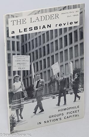 Imagen del vendedor de The Ladder: a lesbian review; vol. 10, #1, October 1965: Homophile Groups Picket in Nation's Capitol a la venta por Bolerium Books Inc.