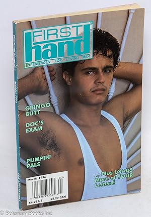 Immagine del venditore per FirstHand: experiences for loving men; Vol. 16, No. 4, March 1996 venduto da Bolerium Books Inc.