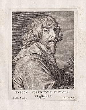Bild des Verk�ufers f�r "Enrico Steenwyck Pittore Olandese" - Hendrik van Steenwijk II (c. 1580-1640) Flemish painter Baroque Portrait zum Verkauf von Antiquariat Steffen V�lkel GmbH