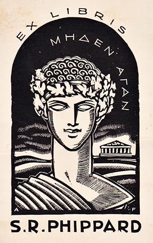 Bild des Verk�ufers f�r "S.R. Pippard" - Exlibris ex-libris Ex Libris Australien Australia bookplate zum Verkauf von Antiquariat Steffen V�lkel GmbH