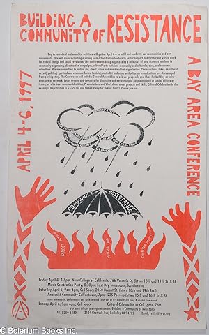 Building a community of resistance, a Bay Area conference, April 4-6, 1997 [poster]