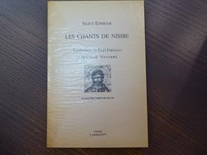 Seller image for LES CHANTS DE NISIBE. Antioche chr�tienne III. for sale by Tir� � Part