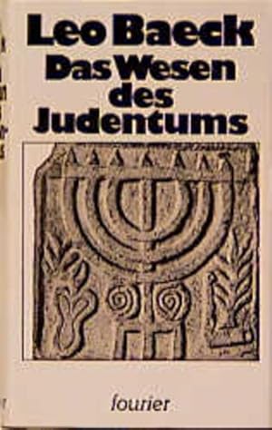Bild des Verkufers fr Das Wesen des Judentums von Leo Baeck zum Verkauf von Antiquariat Mander Quell