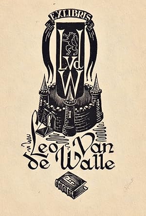 Seller image for "Exlibris Leo Van de Walle" - Exlibris ex-libris Ex Libris bookplate for sale by Antiquariat Steffen V�lkel GmbH