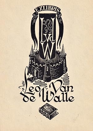 Seller image for "Exlibris Leo Van de Walle" - Exlibris ex-libris Ex Libris bookplate for sale by Antiquariat Steffen V�lkel GmbH