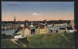 Seller image for Ansichtskarte Sonderborg, Teilansicht for sale by Bartko-Reher