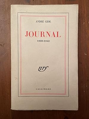 Image du vendeur pour Journal 1939-1942 mis en vente par Librairie des Possibles