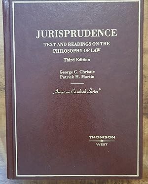 Image du vendeur pour JURISPRUDENCE: Text and Readings on the Philosophy of Law: Third Edition mis en vente par Uncle Peter's Books