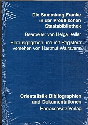 Bild des Verkufers fr Die Sammlung Franke in der Preuischen Staatsbibliothek zum Verkauf von Antiquariat Carl Wegner