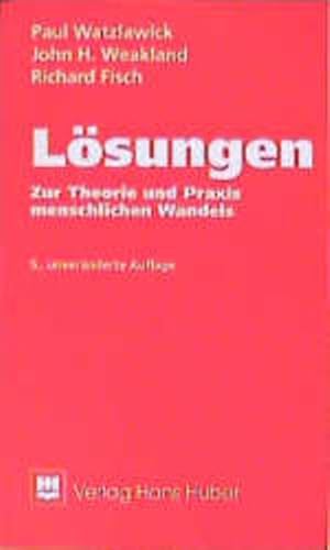 Bild des Verkufers fr Lsungen: Zur Theorie und Praxis menschlichen Wandels (Wissenschaftliches Taschenbuch) zum Verkauf von Studibuch