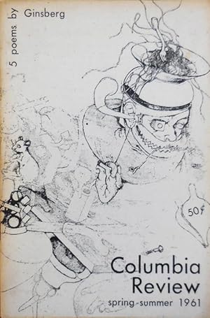 5 Poems By Ginsberg Columbia Review Spring-Summer 1961 (Signed, Dated and with an Original Drawin...