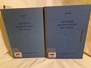 Imagen del vendedor de Moderne Messmethoden der Physik, Teil 1 und 2 (1: Mechanik, Akustik, 2: Thermodynamik). (= Hochschulbcher fr Physik, Band 1 und 2) a la venta por Versandantiquariat Waffel-Schrder