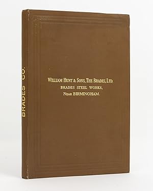 William Hunt & Sons, The Brades, Ltd. Brades Steel Works near Birmingham [1924 Catalogue]