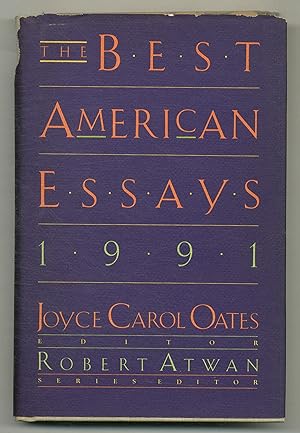 Seller image for The Best American Essays 1991 for sale by Between the Covers-Rare Books, Inc. ABAA