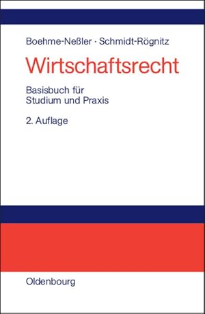 Seller image for Wirtschaftsrecht. Basisbuch fr Studium und Praxis for sale by Studibuch